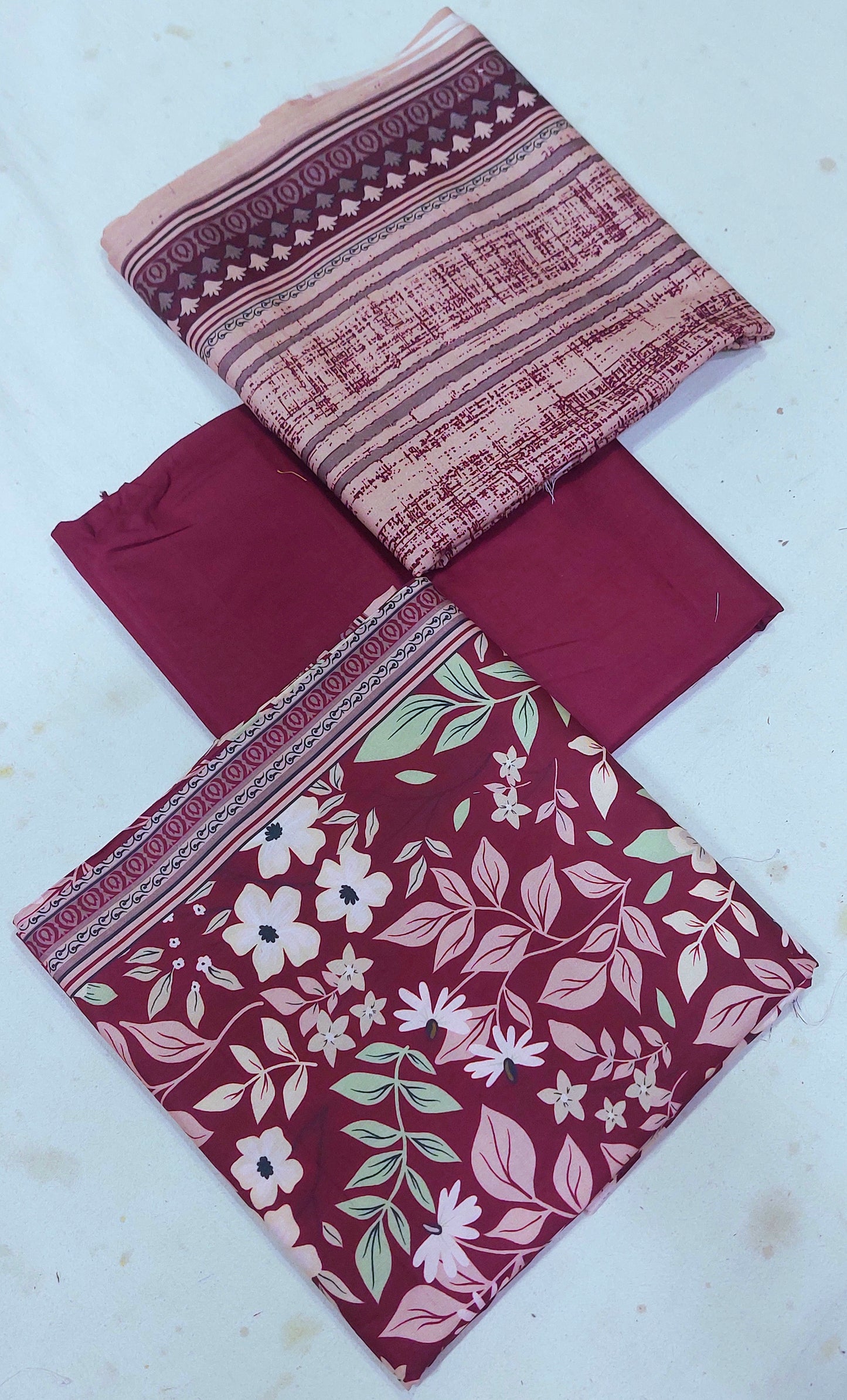 3PIECE UNSTICHED LINEN | RASHID CLASSIC LINEN