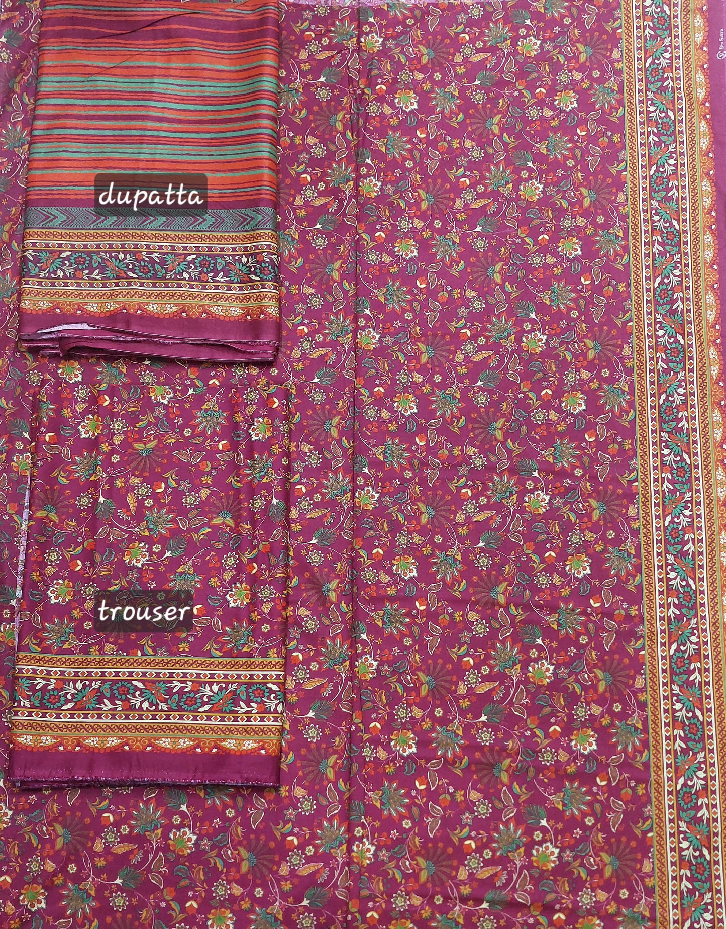 Bright and Bold Bin Saeed Lawn Print – Perfect for Summer